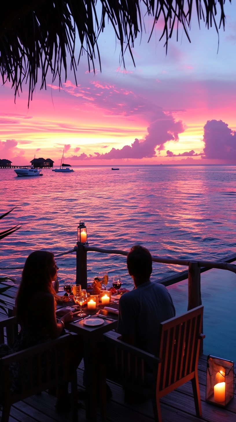 Romantic dinner for 2