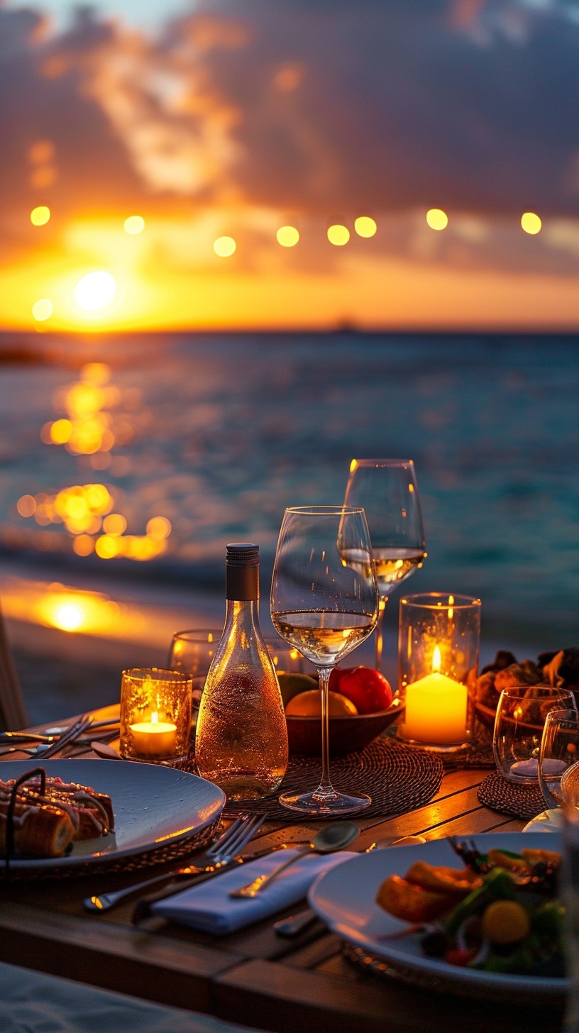 Bonfire dinner for 2
